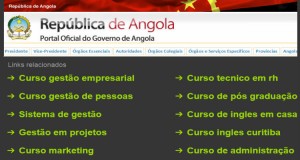 Curiosidades do portal do Governo - Folha 8