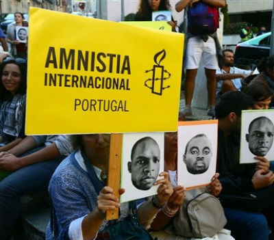 A Amnistia Internacional continua a lutar pelos valores da liberdade, da democracia e dos direitos humanos.