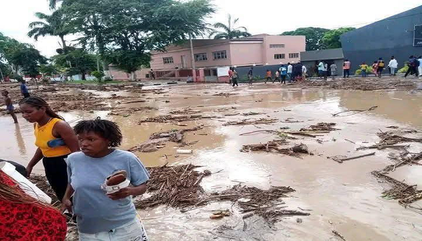 CHUVA DEIXA BENGUELA EM ESTADO DE ALERTA MÁXIMA