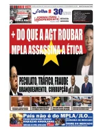 Leia a edição de 08 Fev 2025 do Jornal Folha 8 Angola já nas bancas. Se não tem acesso ao jornal em papel subscreva a edição digital em versão integral em https://pressreader.com/angola/folha-8 ou leia na internet versão online em https://jornalf8.net
#folha8 #noticiasangola #jornalfolha8 #angola