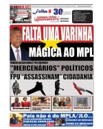 Leia a edição de 01 Mar 2025 do Jornal Folha 8 Angola já nas bancas. Se não tem acesso ao jornal em papel subscreva a edição digital em versão integral em https://pressreader.com/angola/folha-8 ou leia na internet versão online em https://jornalf8.net
#folha8 #noticiasangola #jornalfolha8 #angola