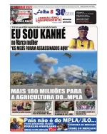 Leia a edição de 08 Mar 2025 do Jornal Folha 8 Angola já nas bancas. Se não tem acesso ao jornal em papel subscreva a edição digital em versão integral em https://pressreader.com/angola/folha-8 ou leia na internet versão online em https://jornalf8.net
#folha8 #noticiasangola #jornalfolha8 #angola